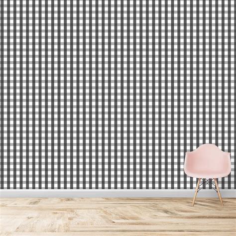 Black and White Checks Wallpaper | Life n colors – Life n Colors