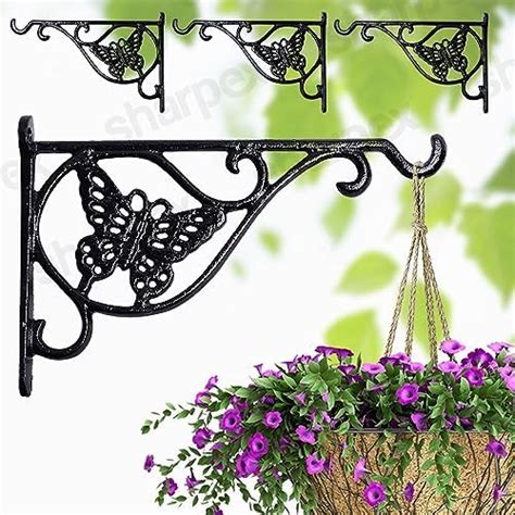 Sharpex Wall Mounted Metal Bracket | Decorative Wall Hook Plant Hanger ...