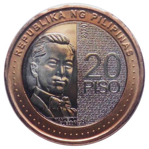 Philippines 20 Piso Manuel L. Quezon AUNC @ Coins and Stamps - CoinStamp.in