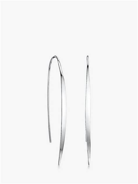 Jools by Jenny Brown Sail Drop Earrings, Silver