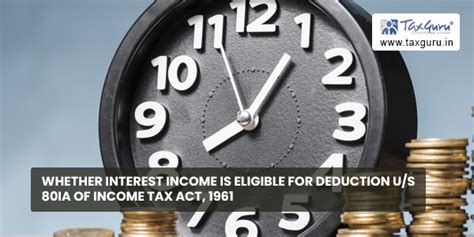 Whether Interest income is eligible for deduction u/s 80IA
