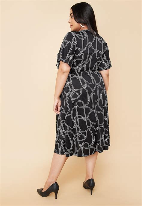 Buy Women Printed Wrap Dress Online at just Rs. 1699.0 - 1000013681755 ...