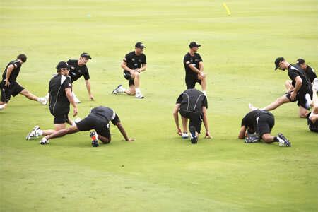 New Zealand's practice session | The Times of India