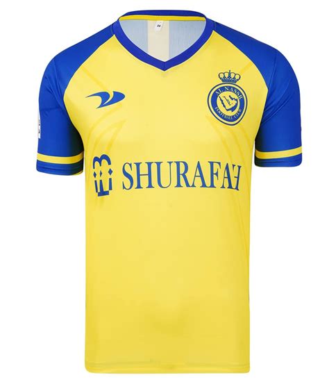 JUSBALL - YELLOPW Color Ronaldo Yellow Football Jersey 2023-2024 ...