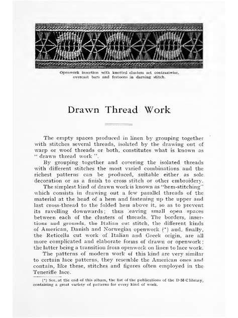 Drawn Thread Work Patterns 的图像结果