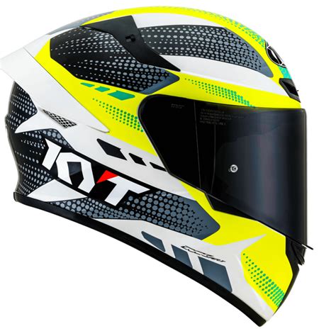 CAPACETE KYT TT COURSE GEAR – Preto e Amarelo – JR Speed Racing