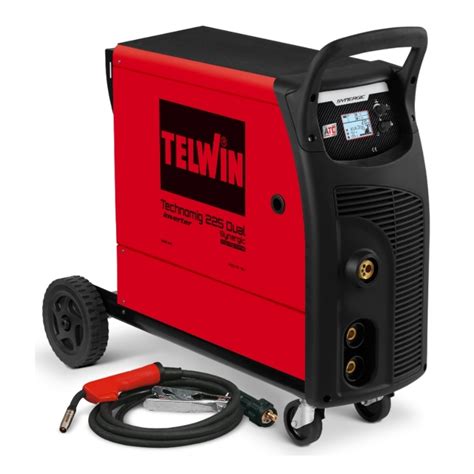Telwin Technomig 225 | Saldatrice Multiprocesso (MMA, TIG, MIG MAG ...
