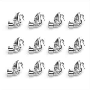 Airline Silver Rod Rail Bracket, Curtain Knobs Metal Price in India ...