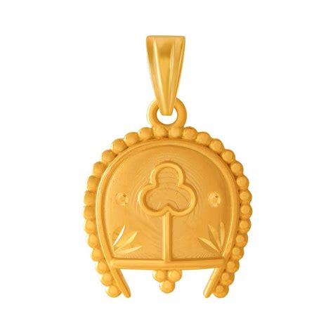 Buy Exclusive 14K Kulo Style Gold Pendent - Authentic Indian Jewelry ...
