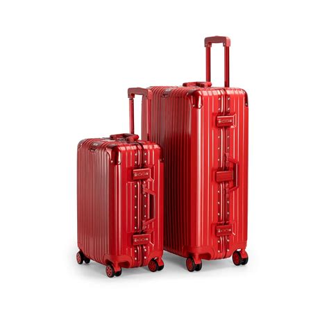 Kenza ABS, Polycarbonate 78 cms Hard Zipperless Luggage Suitcase (SV310 ...