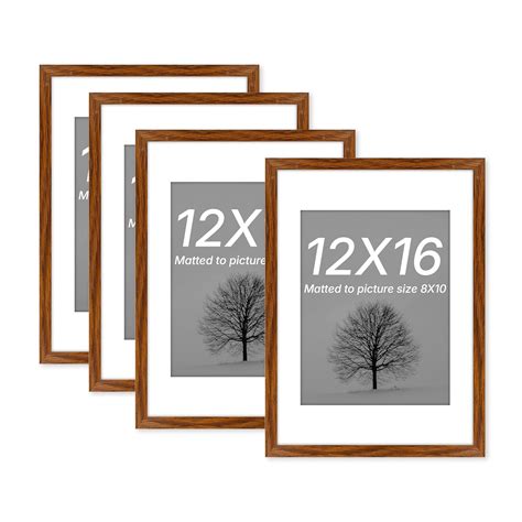 Art Street Synthetic Document Large Size Wall Photo Frame, Set Of 4 Big ...