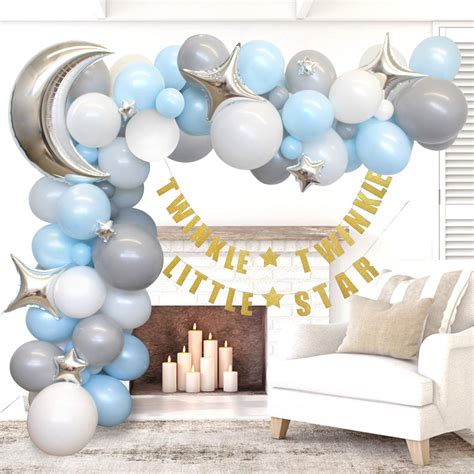 Buy Kreatwow Twinkle Twinkle Little Star Balloon Garland Arch Kit ...