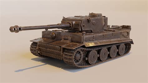 3D Tiger I 3Dmodel Model - TurboSquid 1999402
