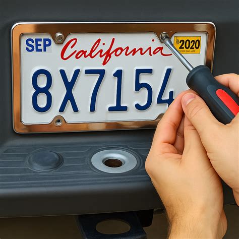 Image result for How to Install Front License Plate Bracket