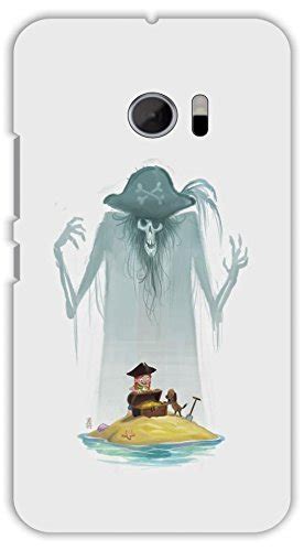 CRAZY OBJECTS CARTOONS WITH TREASURE Printed Back Cover for Htc Desire ...