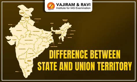 Difference Between State and Union Territory, Important Concepts