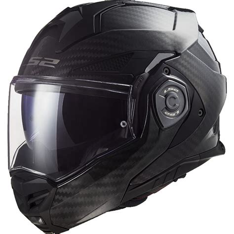 LS2 Advant X Carbon Matte Black 180 degree Modular Motorcycle Helmet - Riders Biker Supply