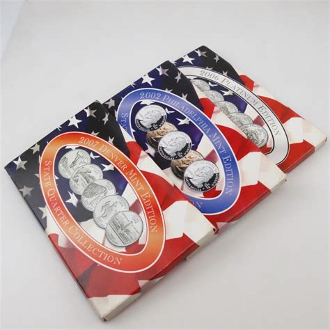 Three Statehood Quarter Mint Edition Collection Set | Property Room
