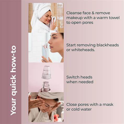 Lifelong Cleen Pro 6-in-1 Blackhead Remover | Electric Facial Pore Cle ...