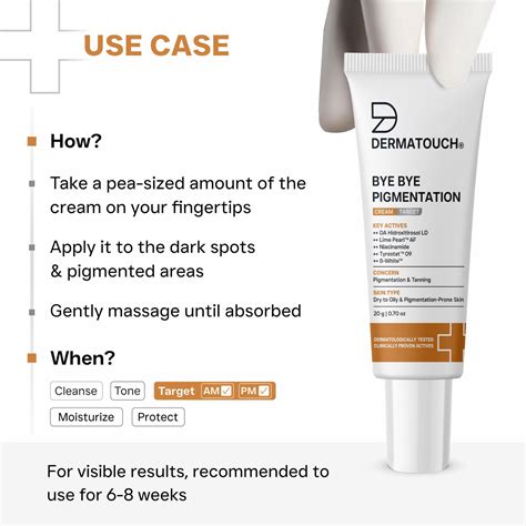 Dermatologist Tested Bye Bye Pigmentation Cream by Dermatouch – DERMATOUCH