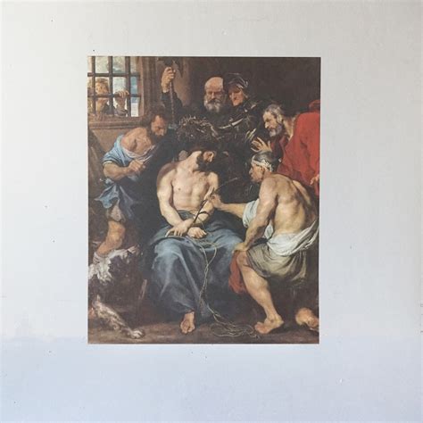 The Crowning With Thorns, Fine Art Screenprint of by Antoon Van Dick ...