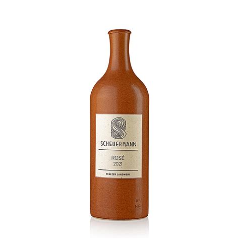 2021er Landwein Rose trocken, 12 % vol., Scheuermann, BIO, 750 ml ...