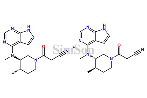Tofacitinib Diastereomer -1 and 2 | CAS No- 2734856-31-4 | Simson ...