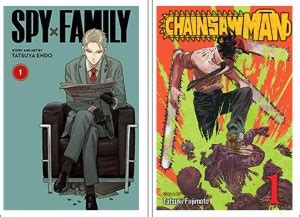 Bestselling Manga [Spy X Family Vol 1 + Chainsaw Man Vol 1] With Free ...