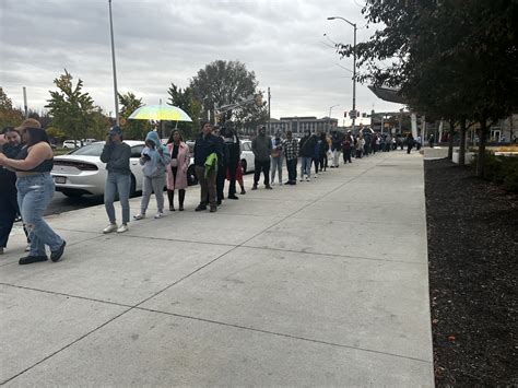 Voting line wait exceeds two hours at City-County Building as early ...