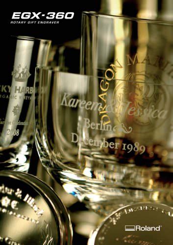 EGX-600/400 - ROLAND - PDF Catalogs | Technical Documentation | Brochure