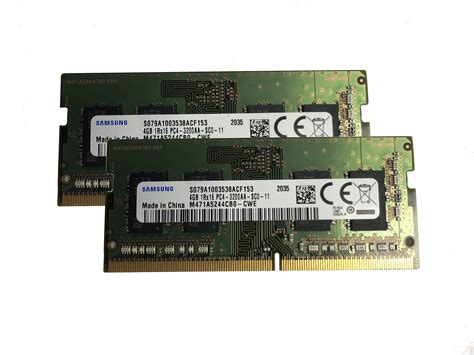 Amazon.in: Buy Samsung 8GB KIT(2 x 4GB) DDR4 3200MHz PC4-25600 1.2V 1R ...