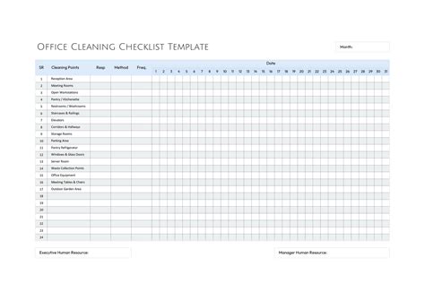 40 Printable House Cleaning Checklist Templates Template 40 Printable