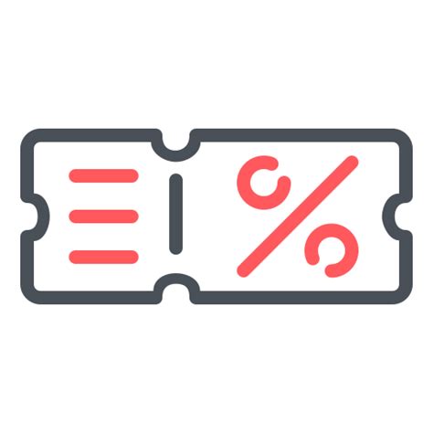 Discount voucher - Free food and restaurant icons