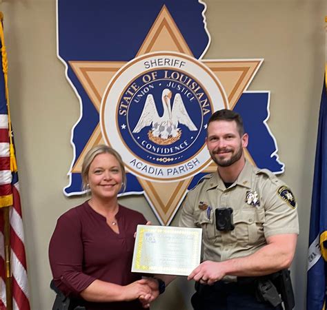 Congratulations to... - Acadia Parish Sheriff's Office | Facebook