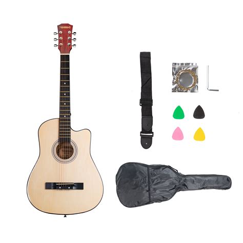 Torrins Beginner Series Acoustic Guitar: T38 - Beige | Glossy Finish