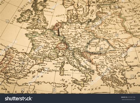 Old Map of Europe 的图像结果