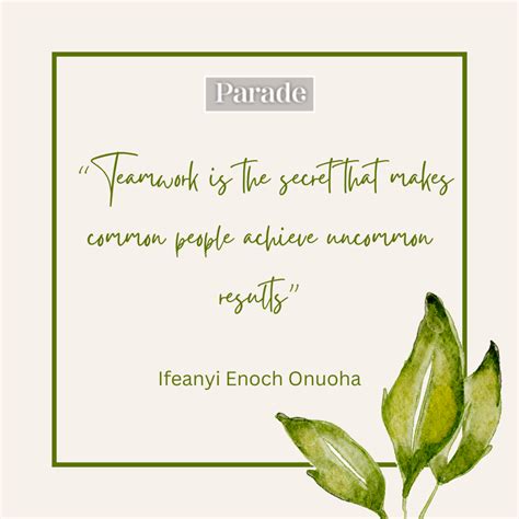 130 Teamwork Quotes To Inspire Motivational Collaboration - Parade