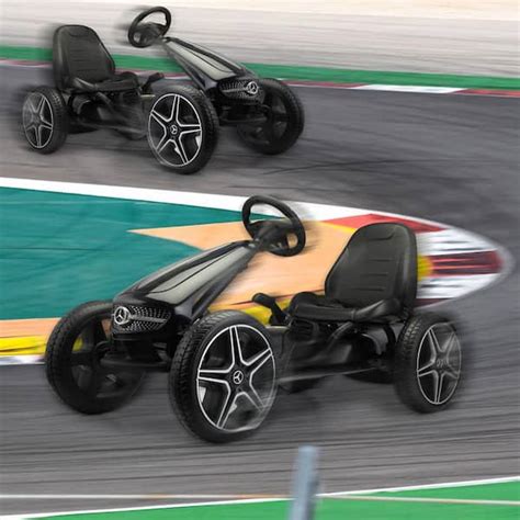 Buy Mercedes Benz Go Kart Kids Ride On Racer Cars 4 Wheel Pedal Powered ...