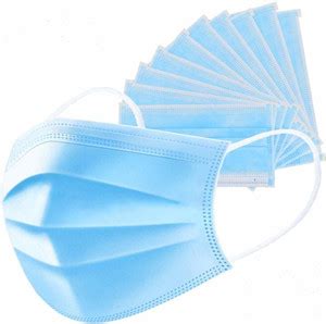 Wellstar Protective Face Mask with NOSE CLIP, CE ISO & GMP Certified ...