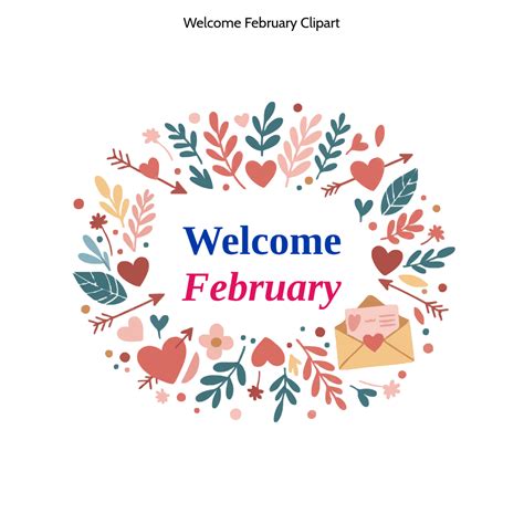 Free February Vector Clipart (PNG, SVG) to Edit Online