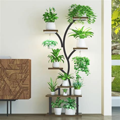 Richmen Plant Stand Indoor with Grow Lights, 7 Tiered Indoor India | Ubuy