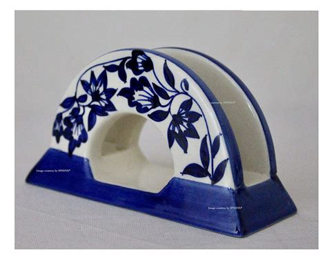 Buy SPHINX Mughal Print Hand-Painted Ceramic Napkin Holder/Tissue ...