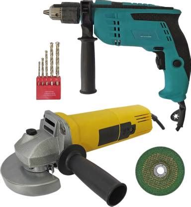 DUMDAAR 900w Angle Grinder & Impact Drill machine with 1 Grinding Dic ...