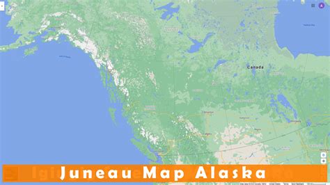 Juneau, Alaska Map