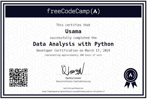 Image result for Freecodecamp Data Analytics Python Certification