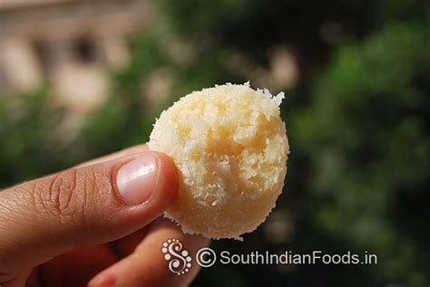 Coconut ladoo with sweet condensed milk-How to make-Step by step photos ...
