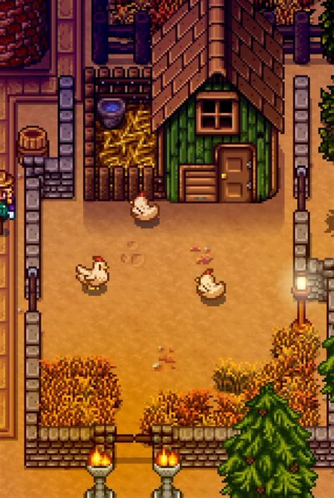 Buy Stardew Valley Farm at Night : Pixel Art of Stardew Valley Farm at ...