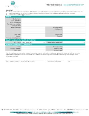 Fillable Online Verification FormseFormsFREE 32+ Verification Forms in ...