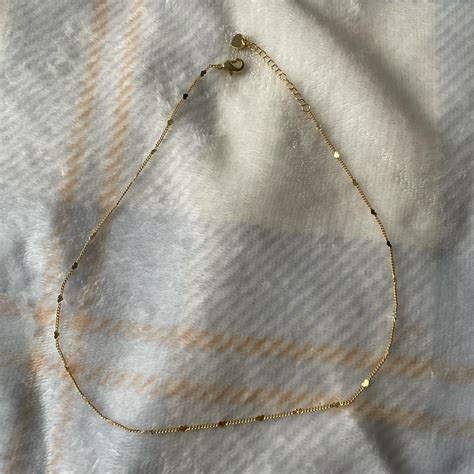 evry jewels heart choker 🫶 16k plated gold,... - Depop