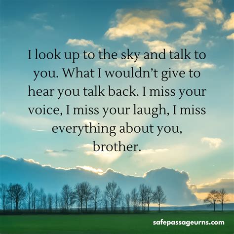 Comforting words for loss of a brother – Artofit
